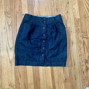 Anthropologie Pilcro denim skirt
